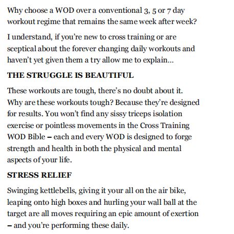 Cross Training WOD Bible 2.0 by P Selter
