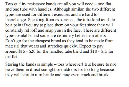 Get In Shape With Resistance Band Training by Julie Schoen & Little Pearl