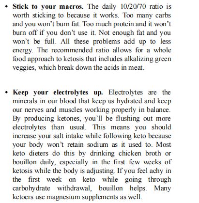 Keto Meal Plan by Adele Baker