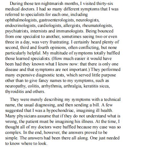 Never Be Sick Again by Raymond Francis