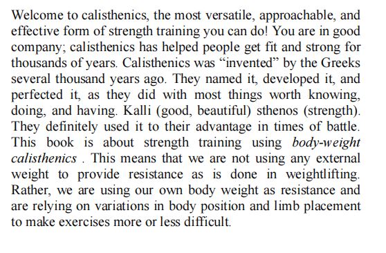 The Progressive Calisthenics Program for Everyone by Steve Rader