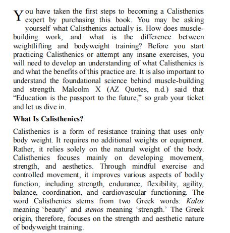 The Ultimate Calisthenics Collection by Kemp Milo