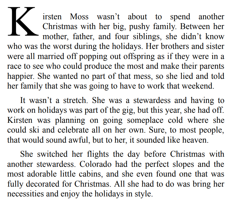 A GRUMPY MOUNTAIN MAN FOR XMAS BY K.L. RAMSEY 