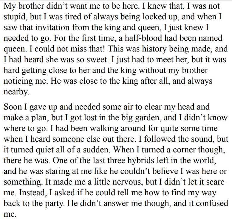 A VAMPIRE’S PAIN BY ANNE T. THYSSEN