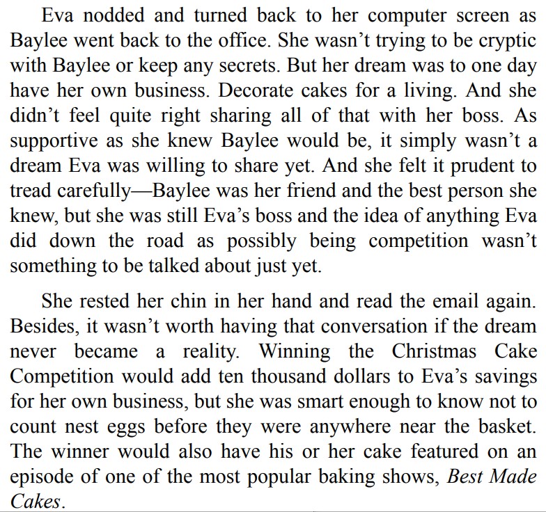 CHRISTMAS CAKES AND KISSES BY LARA VAN HULZEN