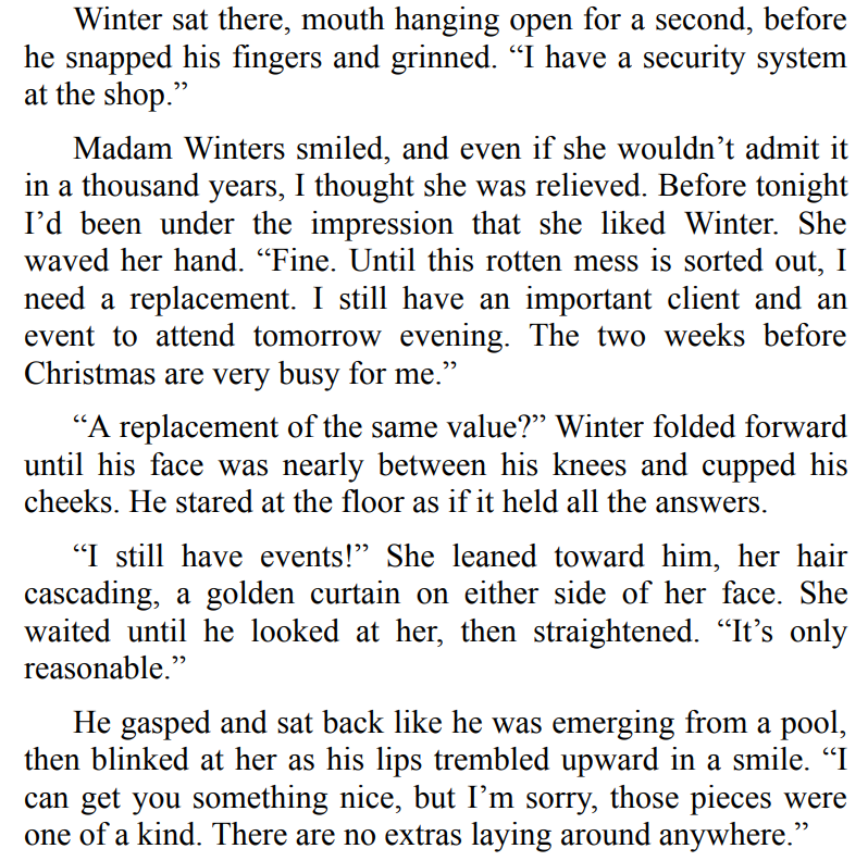 Diamonds Under the Mistletoe by Ki Brightly 