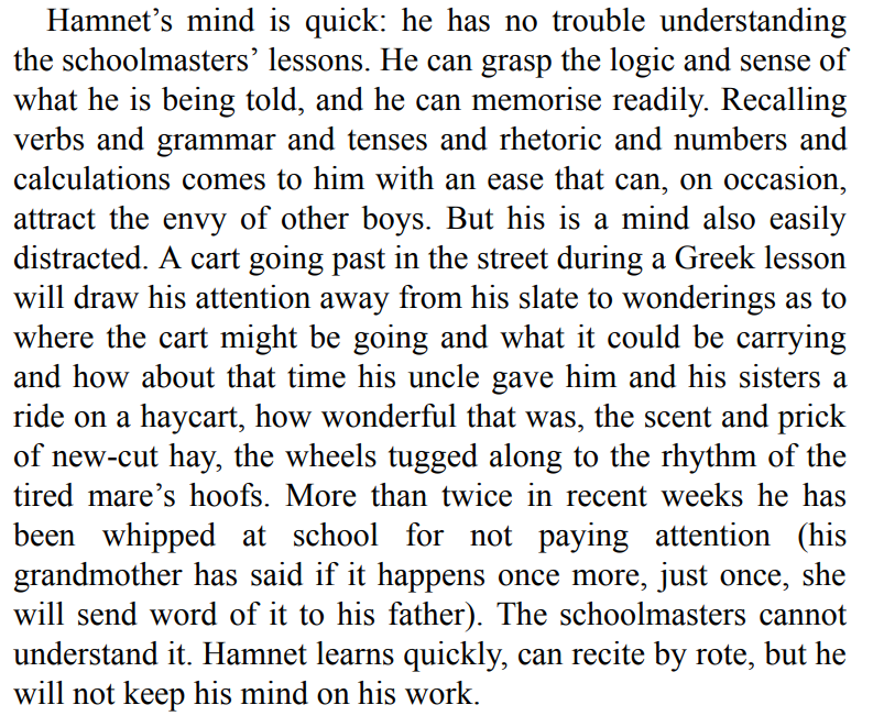 Hamnet by Maggie O’Farrell 