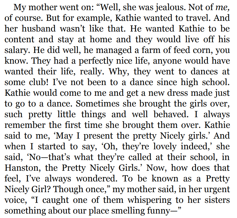 My Name Is Lucy Barton by Elizabeth Strout 