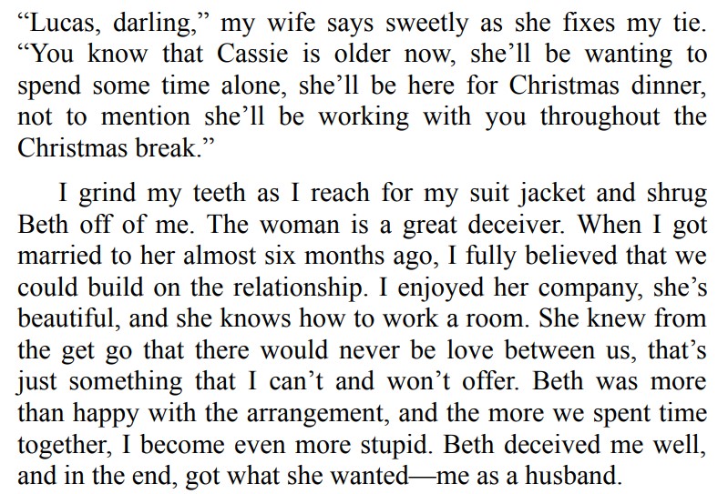 SNOWED IN WITH DADDY BY STELLA BELLA