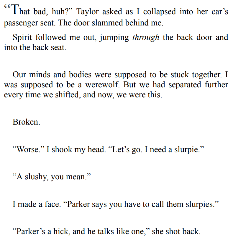 Spirit Wolf by Lola Glass 