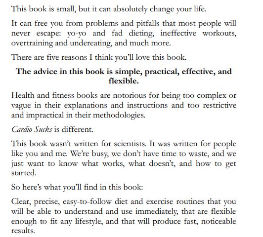 Cardio Sucks by Michael Matthews PDF