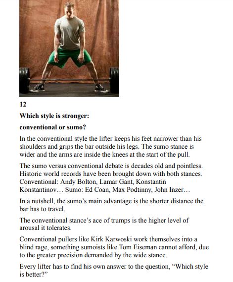 Deadlift Dynamite by Pavel Tsatsouline and Andy Bolton PDF