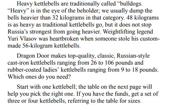 Enter the Kettlebell by Pavel Tsatsouline PDF