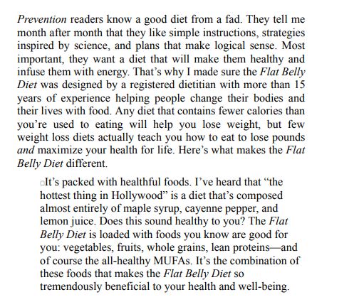 Flat Belly Diet by Liz Vaccariello PDF