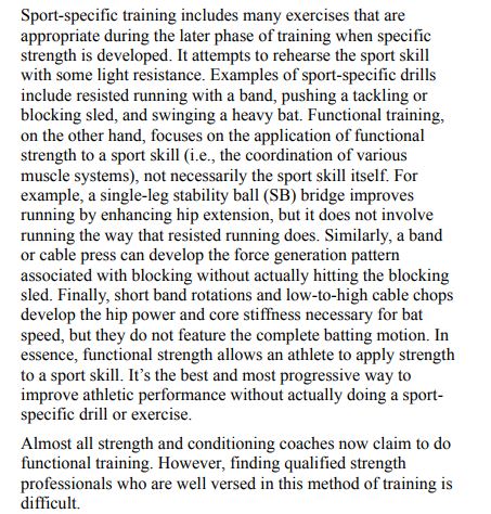 Functional Training by Juan Carlos Santana PDF