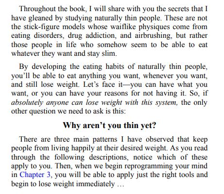 I Can Make You Thin by Paul McKenna PDF