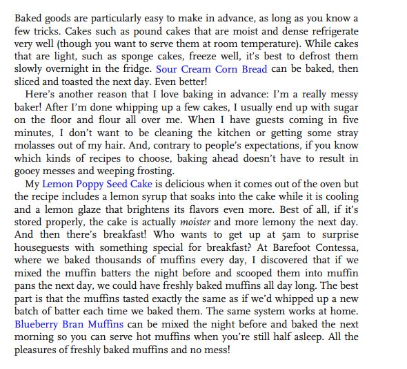 Make It Ahead by Ina Garten PDF