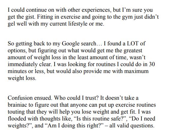 No Gym Needed by Lise Cartwright pdf