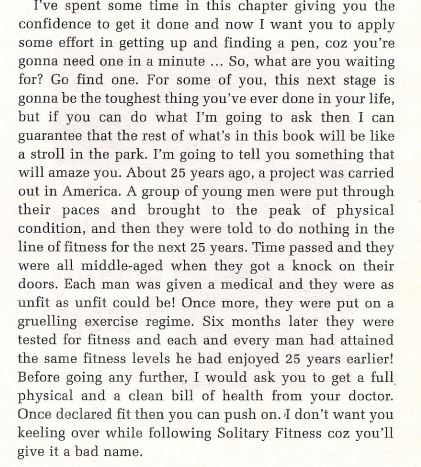 Solitary Fitness by Charlie Bronson PDF