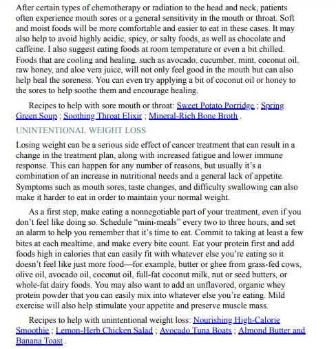 The Cancer Diet Cookbook by Dionne Detraz RD PDF