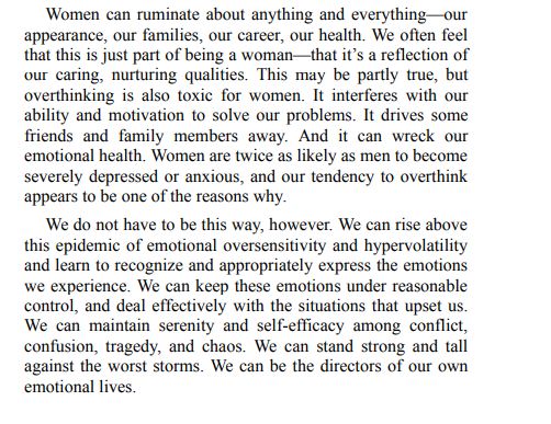 Women Who Think Too Much by Susan Nolen-Hoeksema PDF