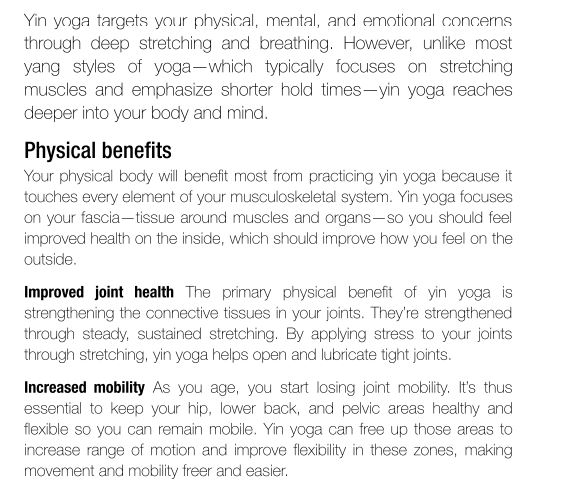 Yin Yoga by Kassandra Reinhardt