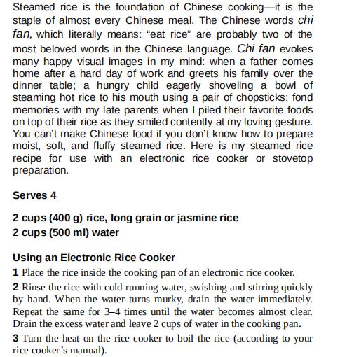 Easy Chinese Recipes by Bee Low PDF