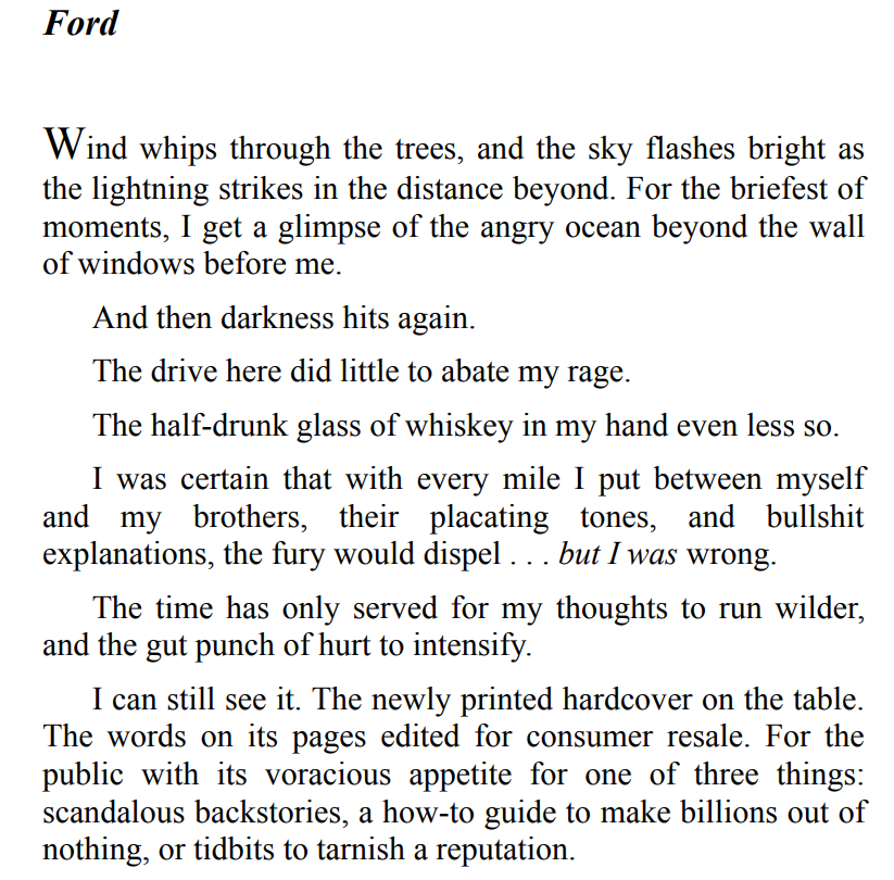 Final Proposal by K. Bromberg