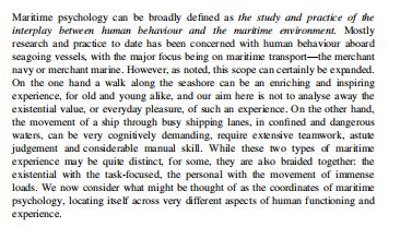 Maritime Psychology by Malcolm MacLachlan PDF