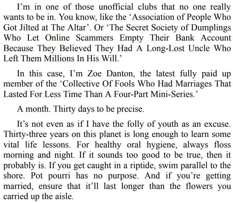 My One Month Marriage BY Shari Low 