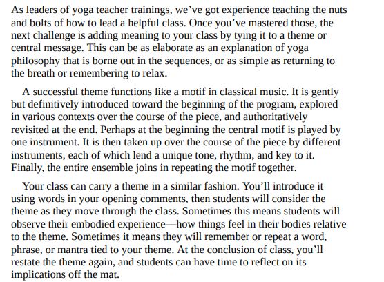 Teaching Yoga Beyond the Poses by Sage Rountree PDF