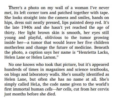 The Immortal Life of Henrietta Lacks by Rebecca Skloot PDF