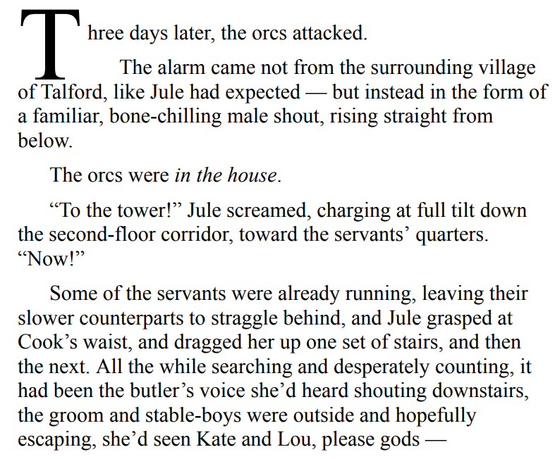 The Lady and the Orc by Finley Fenn 