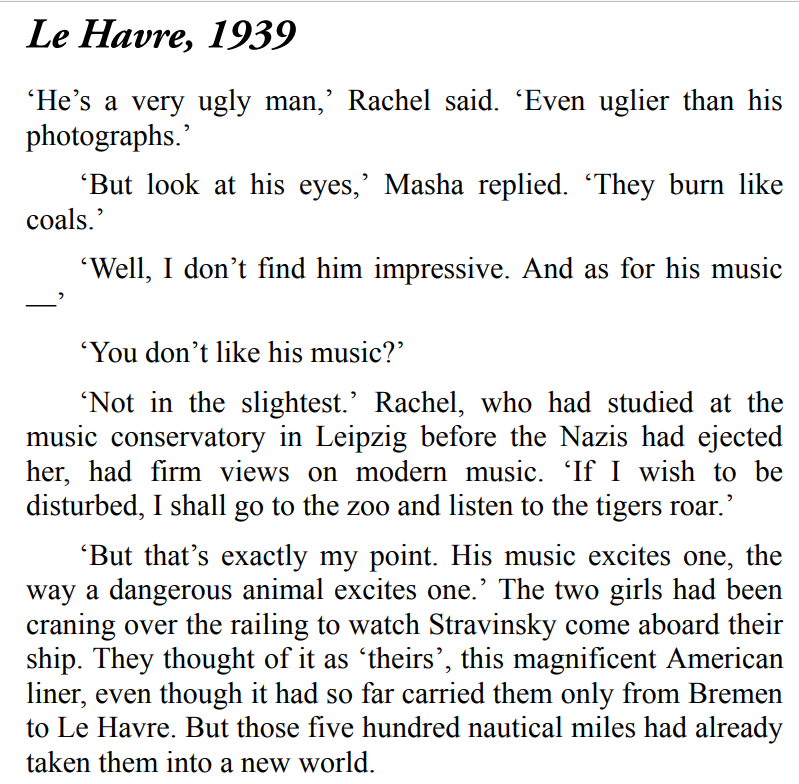 The Ocean Liner by Marius Gabriel