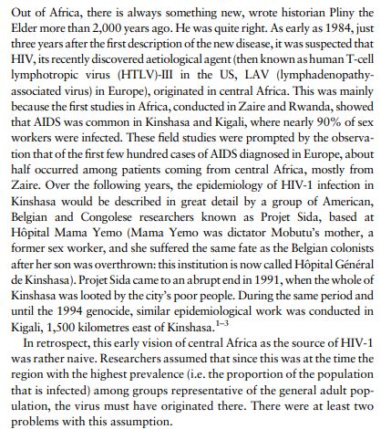 The Origins of AIDS by Jacques Pepin PDF