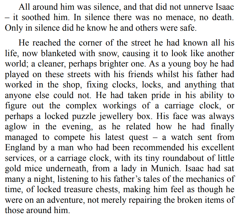 The Watchmaker of Dachau by Carly Schabowski