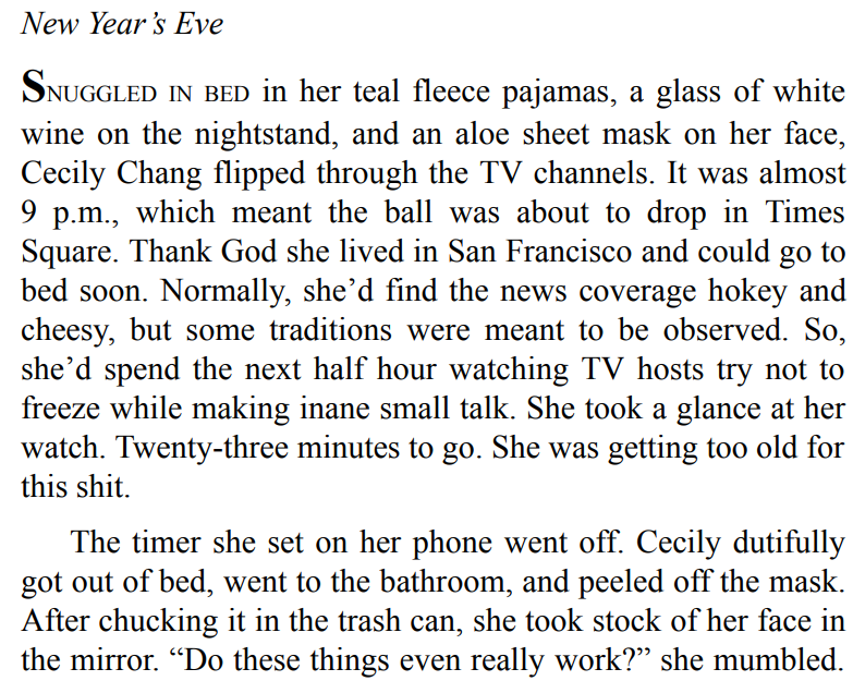 The Year of Cecily by Lisa Lin 