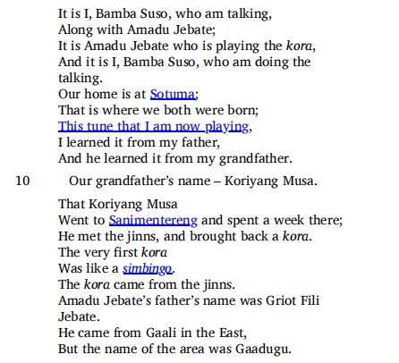 Sunjata by Bamba Suso