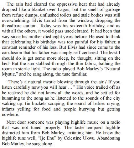 GraceLand by Chris Abani