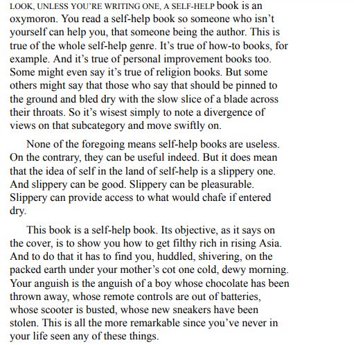 How to Get Filthy Rich in Rising Asia by Mohsin Hamid