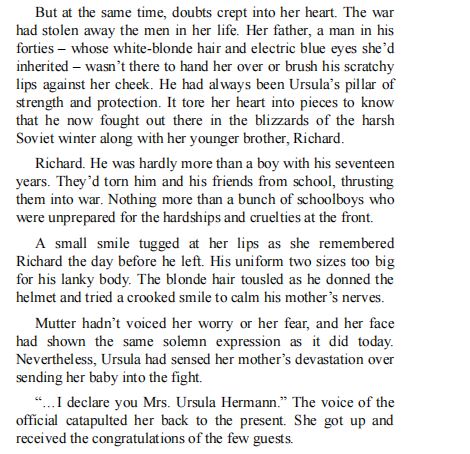 War Girl Ursula by Marion Kummerow