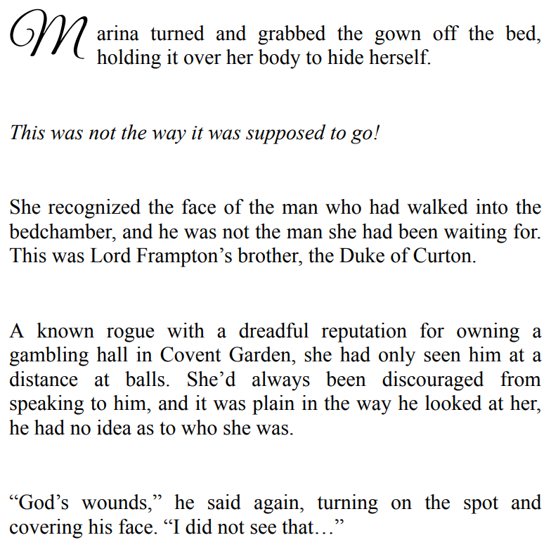 A Duke Trapped in Desire by Sally Vixen