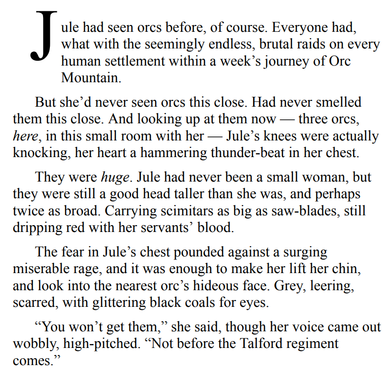 The Lady and the Orc by Finley Fenn 