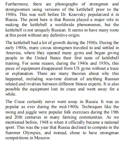 Kettlebell for Men by Alex Jones PDF