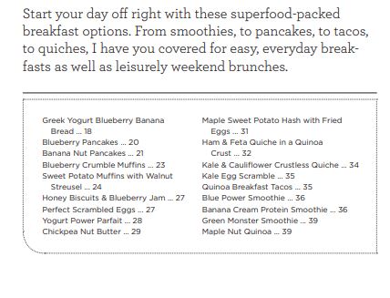 Superfoods at Every Meal by Kelly Pfeiffer PDF