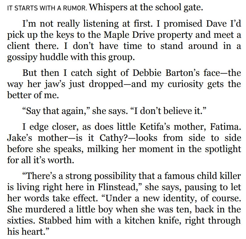 The Rumor BY Lesley Kara