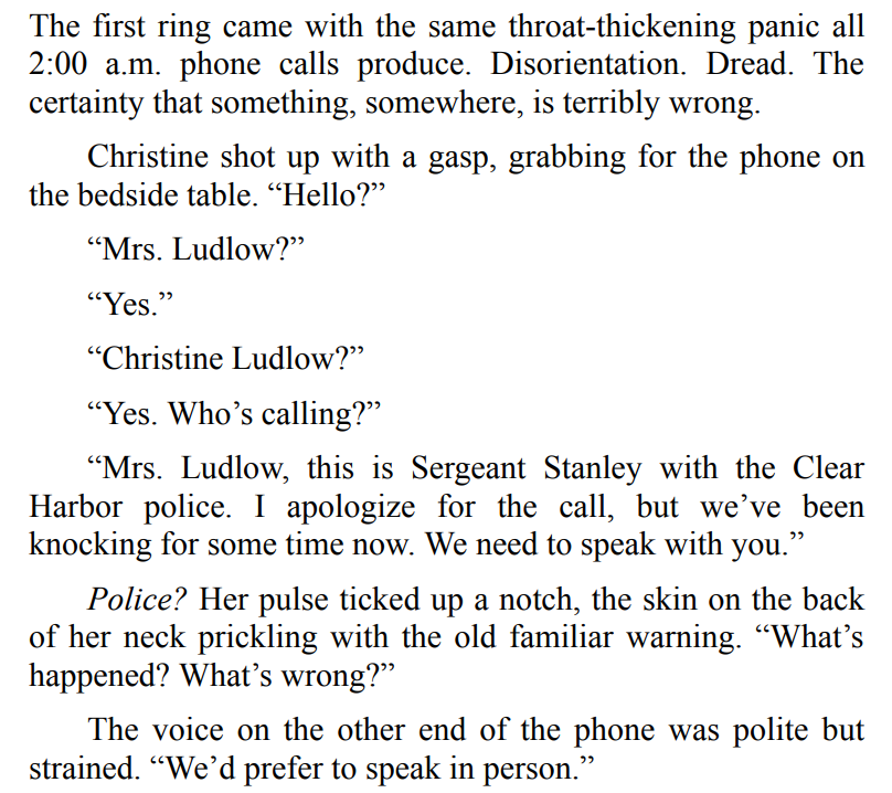 When Never Comes by Barbara Davis 