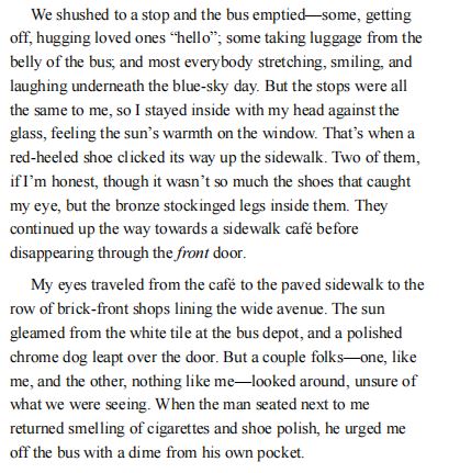 Moonrise Over New Jessup by Jamila Minnicks