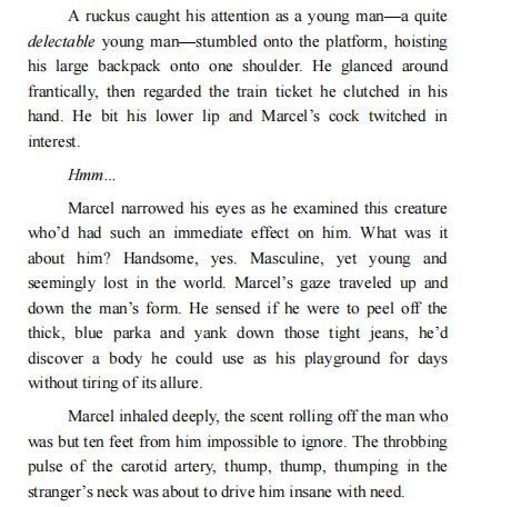 TRAPPED WITH A VAMPIRE BY M.M. WILDE