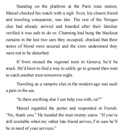 TRAPPED WITH A VAMPIRE BY M.M. WILDE